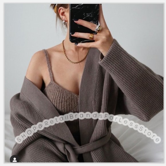 ZARA WOOL LIMITED EDITION BODYSUIT WITH SPACHETTI STRAPS - Picture 4 of 10